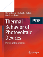 +thermal Behavior of Photovoltaic Devices - Physics and Engineering (Olivier Dupré - Rodolphe Vaillon 2017)