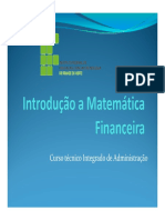 Introducao A Matematica Financeira PDF