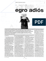 El Negro Adios - RADAR Pagina 12 $0.25