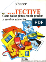 Cómo Hacer de Detective PDF