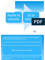 Nadie Te Ofende Tu Te Ofendes Editado