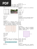 Prova de Matematica 7a Serie III Unidade