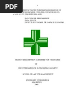Download FACTORS INFLUENCING THE PURCHASING BEHAVIOUR OF RETAIL PHARMACISTS FOR OVER-THE-COUNTER DRUGS by sdrbrige SN34463687 doc pdf
