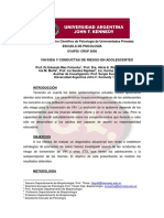VIH-SIDA y Conductas de Riesgo en Adolescentes