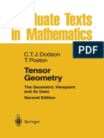 Dodson Poston Tensor Geometry PDF