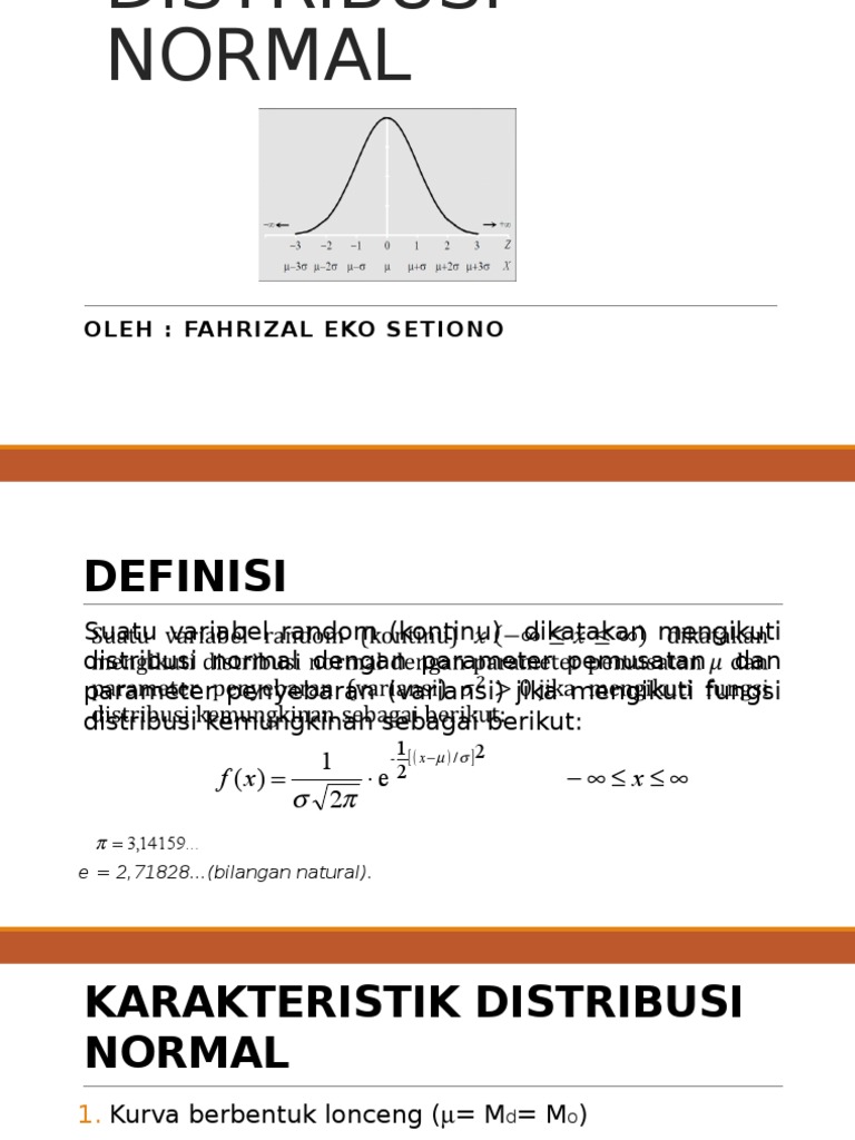 Distribusi Normal