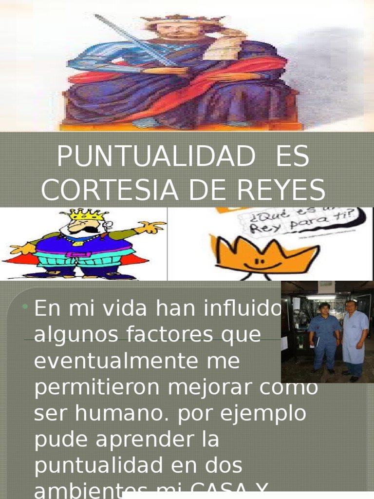 Puntualidad Es Cortesia de Reyes Semana 11 SENATI (DESARROLLO HUMNAO I) 2DO SEMESTRE PDF
