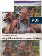 LA RAZÓN - 02.08.07 - Edic - Madrid - Ya Quisiéramos Tener Los Valores Del Lobo