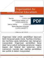 Local Organization For Occupational Educatiom