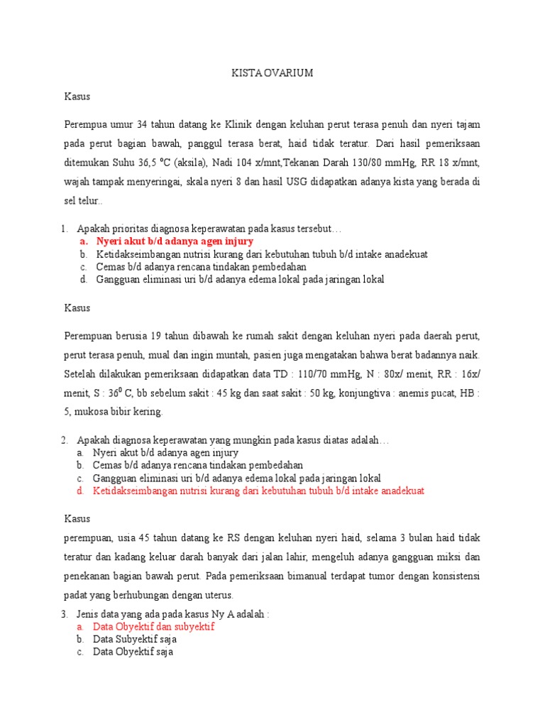 Unduh Contoh Soal Kasus Kanker Serviks Penjelasan Dikdasmen