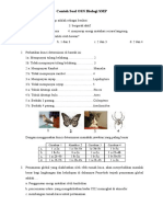 Soal Biologi p1