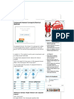 Compound Interest Concept & Shortcut Methods - Prepare Better PDF