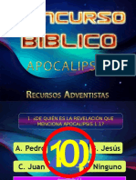 Concurso Bíblico Apocalipsis