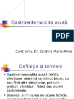 C13 Gastroenterocolita acuta