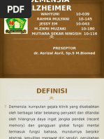Demensia Alzheimer Ppt