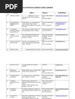 Biotech Company Name Address