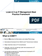 COBIT 5 As An IT Management Best Practices Framework PDF