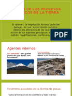 Historia de Los Procesos Geológicos de La Tierra