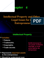 Intellectual Property and Other Legal Issues For The Entrepreneur
