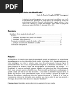 GREGOLIN - ARTIGO - Identidade - Objeto Nao Identificado