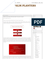 The Oil Palm Planters - Menyusun Master Budget Kelapa Sawit