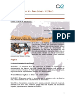 BOLETÍN OSINT Nº 4 – ÁREA SAHEL  CEDEAO 27 de marzo a 03 de abril de 2017