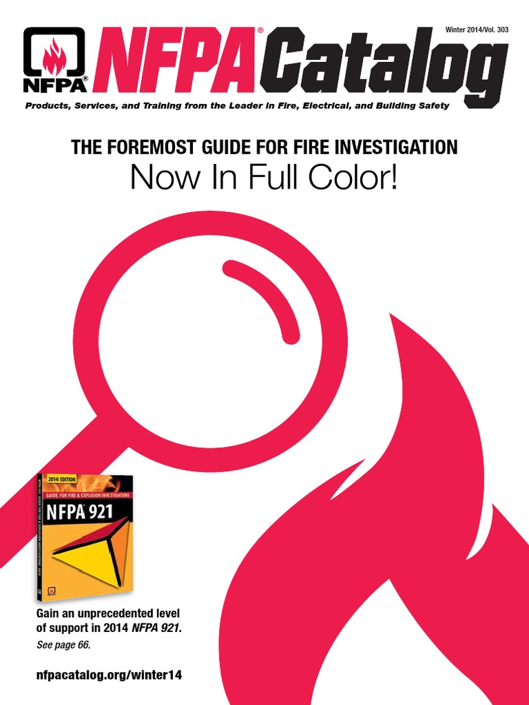 Nfpa Codes Standards 2014 Winter Catalog Fire Sprinkler System E Books