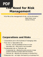 (Wk2) RM - The Need for Risk Management (2)