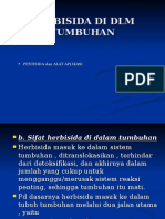 Herbisida Dalam Tumbuhan