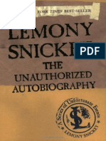 Lemony Snicket Unauthorized Autobiography
