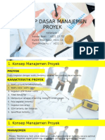 Konsep Dasar Manajemen Proyek