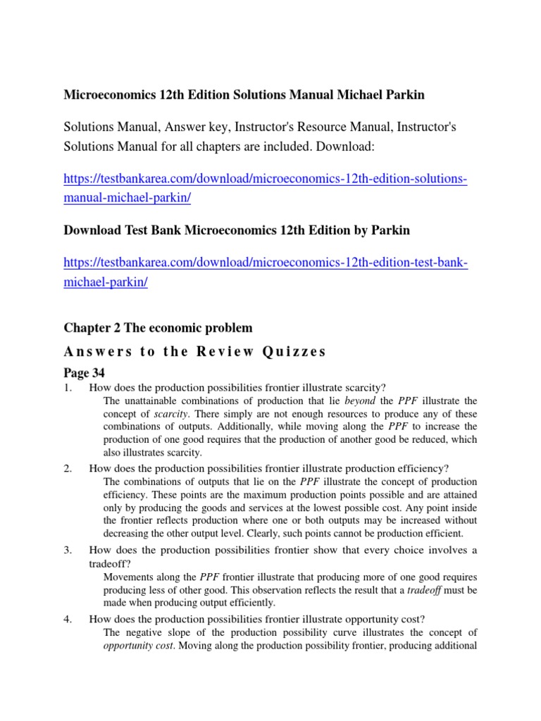 Economics By Michael Parkin Pdf Free