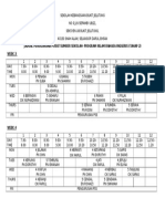 Jadual Penggunaan Pusat Sumber Sekolah-Program Nilam Bahasa Inggeris (Tahap 2) Week 3