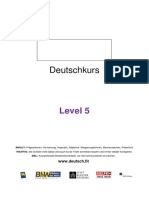 Deutschkurs Level 5 PDF