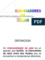 INTERCAMBIADORES DE CALOR Y CALDERAS