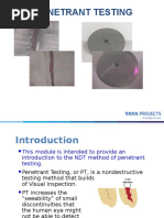 Types of Developers in Penetrant Testing | PDF