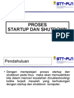 2. Startup Dan Shutdown