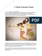 Download Horsebow Dan Teknik Memanah Thumb Draw by Rifqi Fauzan SN344685453 doc pdf