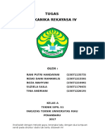 Tugas Mekanika Rekayasa IV - Kelas A