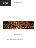 As Origens Da Orquestra