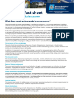 Construction Works Insurance Fact Sheet 07 12