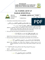 Paket Soal Fahmil Qur'an