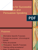 0530 - Strategies For Successful Informative Anad Persuasive Speaking