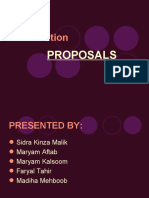 Short Proposals Maryam