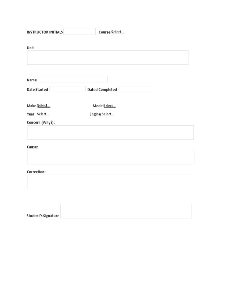 Diesel Workorder | PDF