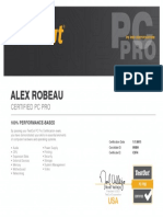 PC Pro Certificate