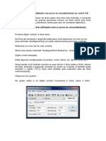 Como Inserir Texto Alinhado Com Arcos Ou Circunferências No AutoCAD