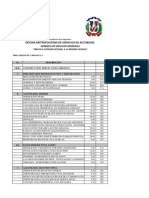 Presupuesto OMSA