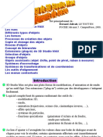 Elements de Base - 3D Studio Max