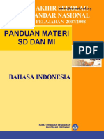 Panduan Materi Bahasa Indonesia Uasbn SD Depdiknas